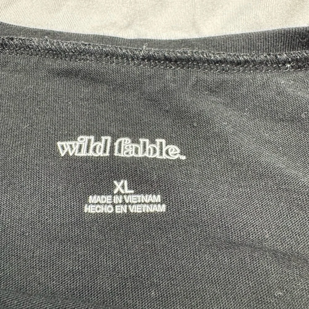 Wild Fable Black T-Shirt long sleeve size XL‎ - Picture 2 of 7